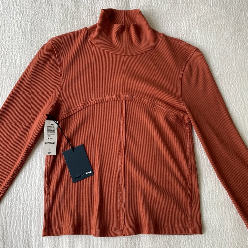 NWT Wilfred Cropped Bodycon Turtleneck✨